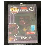 TMNT Funko Pop  Splinter #58 in Case