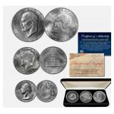1976 Bicentennial Silver Genuine U.S. Coin Set