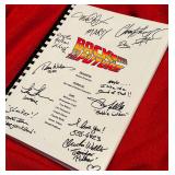 Back to the Future Movie Script  Signed-Reprint-