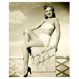 First Known Photo Signed  Marilyn Monroe   REPRINT