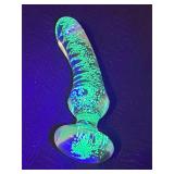 Glass Glowing Sex Toy