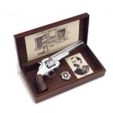 Old West Wyatt Earp Replica Revolver Boxed Set