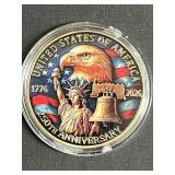 US 250th Anniversary Replica Commemorative Coin