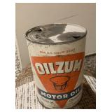 Oil Zum 1 Quart Can  - Empty