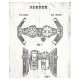 Star Wars Bomber Patent Reprint