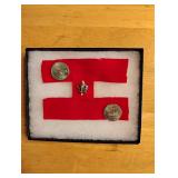 5 Cent Coins in Frame