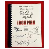 Iron Man Movie Script Signed- Reprint