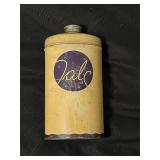 Vintage TALC Canister