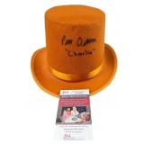 Signed Top Hat Willy Wonka- the Chocolate Factory