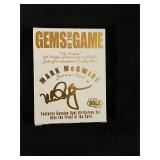 Gems of the Game GOLD Card w/ OPAL Gemstone