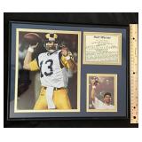 Kurt Warner Framed Photo Collage      11 x 14