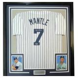 Autographed Mickey Mantle New York Baseball Jersey