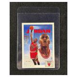 91 MICHAEL JORDAN UD BULLS CHECKLIST  (#75)