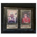 Dale Earnhardt Sr and Jr Plaque