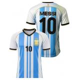 Licensed Lionel Messi #10 Argentina Soccer Shirt