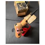 Vintage Wooden Trix the Dog Toy,