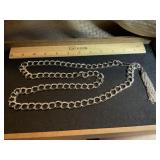 Vintage Chain Belt & Tassle