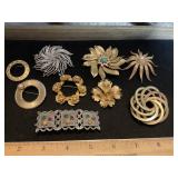 Monet Giovanni & Other Brooches