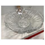 Crystal Glass Serving Bowl