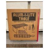 Alum-I-Lite All Purpose Folding Table 36X72'