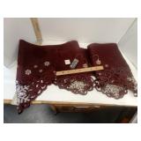 Decorative Embroidered Table Runners with