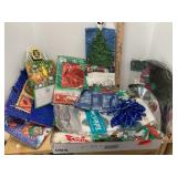 Lot of Gift Bags & Holiday Decor