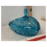 Vintage Hazel Atlas Pinwheel Star Lidded Dish