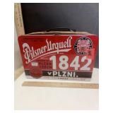 Pilsner Urquell Metal Lunchbox style Case