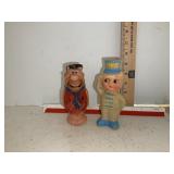 Vintage Fred Flinstone & Toy Soldiers