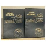 Vintage National Geographic Atlas 50 States