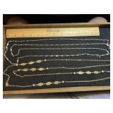 Long Chain Necklaces Trifari & Other