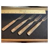 Forks Of Oldness 3 Tine Mid 19th Century