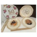 50th Anniversary Plate, 1973 Calendar Plate,