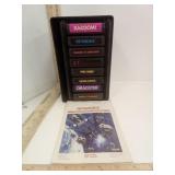 ATARI Game Cartridges in case 8