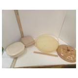Microwave Lidded Cooker, Plastic Lidded Bowl,