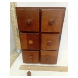 Small Wooden Chest Of Drawers, 1 handle needs
