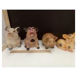 Resin Pigs 4    1 is Battery Operated