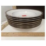 Gorham Warwick Platinum Pasta/Salad Bowls 8