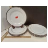 Gorham Warwick Platinum Dinnerplates 8