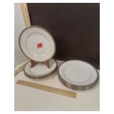 Gorham Warwick Platinum Bread Plates 8