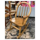 Childï¿½s Wooden Rocking Chair