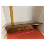 Oak Wall Shelf