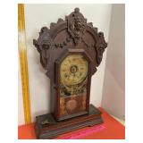 Seth Thomas 8 Day Time & Strike Mantle Clock & Key