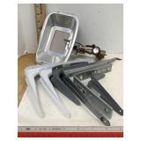 L-Brackets & Propane Heater / Burner