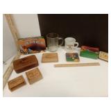 Camel Tins, Trinket Box, Cigarette Box, Mugs 2 &
