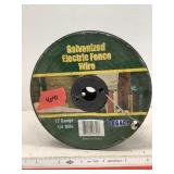 Galvanized Electric Fence Wire 17 GA