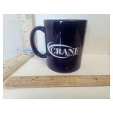 Crane Credit Union Terre Haute, IN Blue Coffee Mug