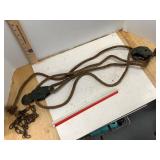 Vintage Rope Come Along