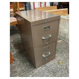 Anderson Hickey 2 Drawer Metal Filing Cabinet
