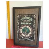 Jack Danielï¿½s Wooden Wall Clock